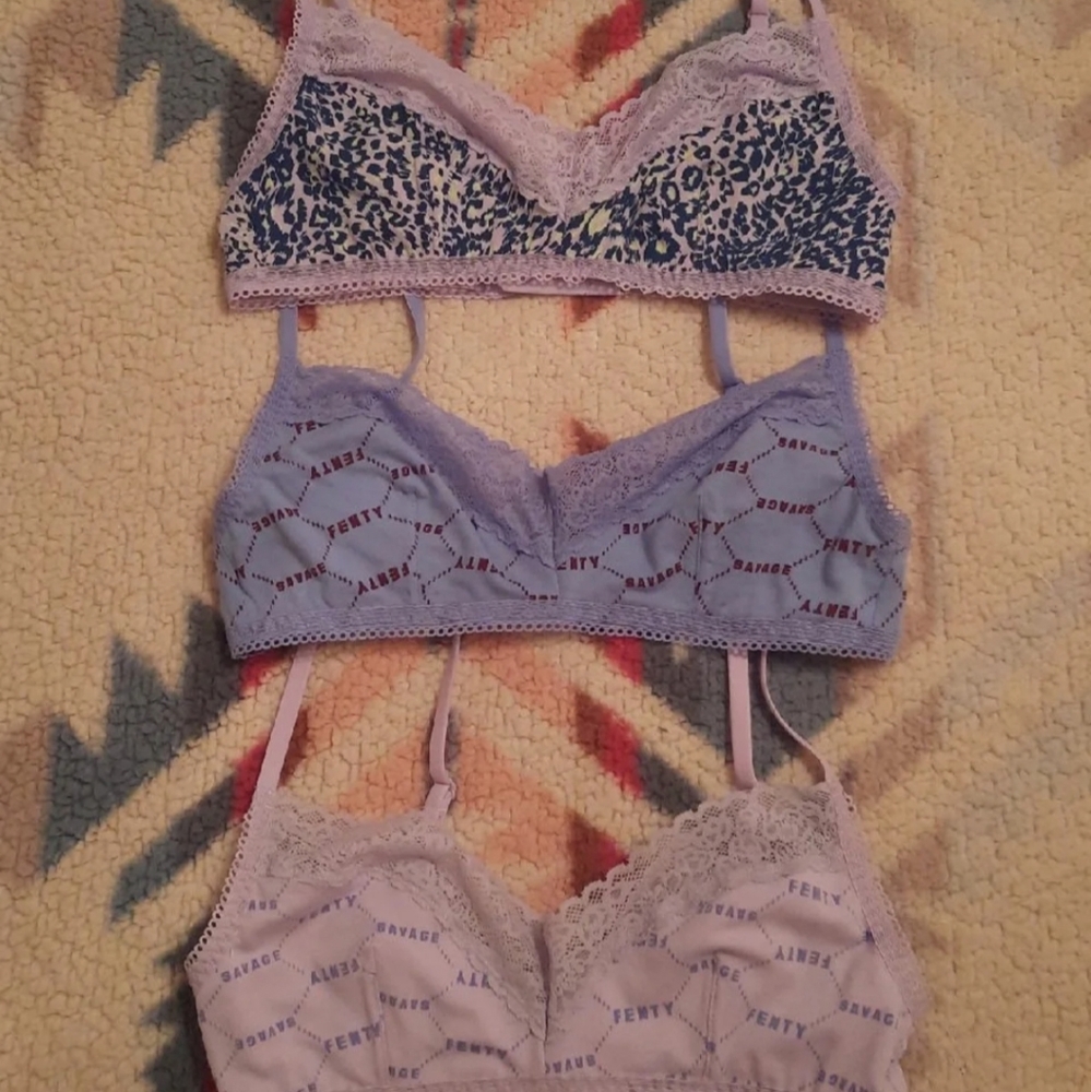 Savage X Fenty Bralette bundle XS